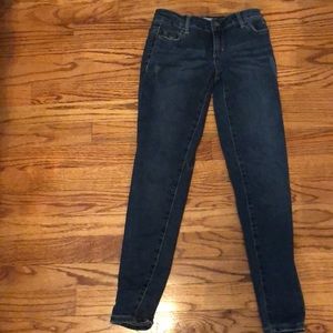 Girls youth non ripped tractr denim jeans